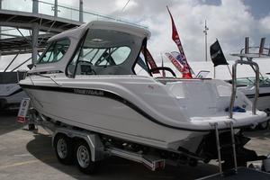 The new Tristram 741 Offshore Sterndrive powerboat is one of the popular models at this year's Auckland On Water Boat Show